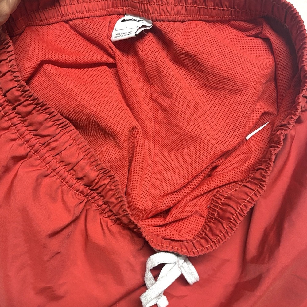 Nike Sportswear Woven Lined Flow Shorts Red Mens Size L - Picture 11 of 14